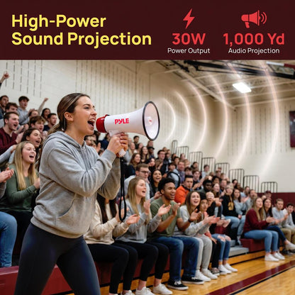 30W Rechargeable Megaphone