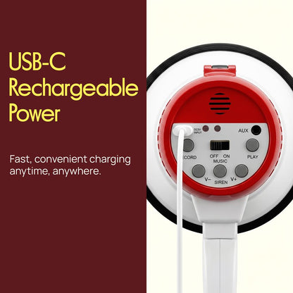 30W Rechargeable Megaphone