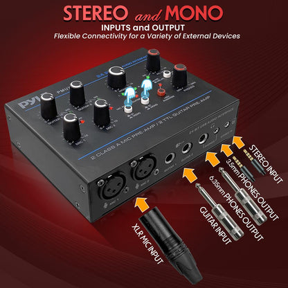 USB Audio Interface - Pristine Recording - Ultralow Noise - Compact Design