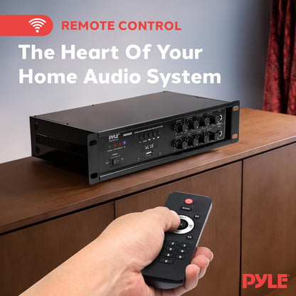 Bluetooth PA Mixing Amplifier 500W USB Playback LED Display