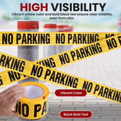 No Parking Barricade Tape