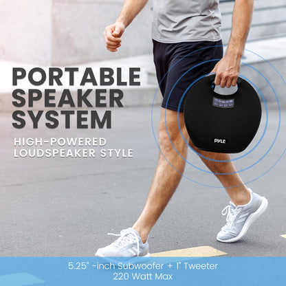 Wireless Bluetooth Speaker, Clear Sound, 220W Waterproof, Portable