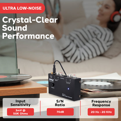 Phono Turntable Pre-Amplifier