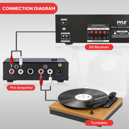 Phono Turntable Pre-Amplifier