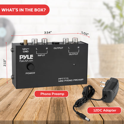Phono Turntable Pre-Amplifier