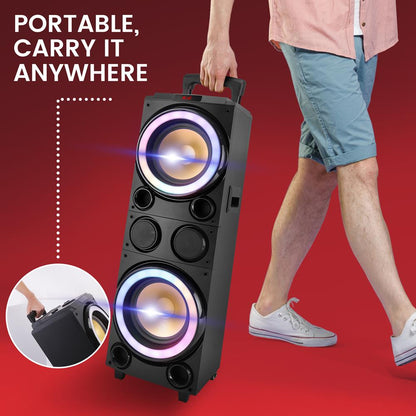 product image number 6 for Pyle Bluetooth Karaoke  Pa Speaker System
