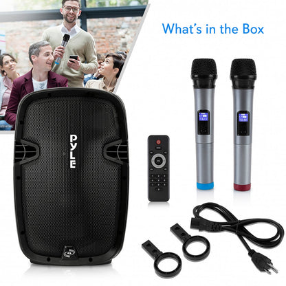 product image number 6 for Pyle 12’’ Bluetooth Pa Speaker & Mic System