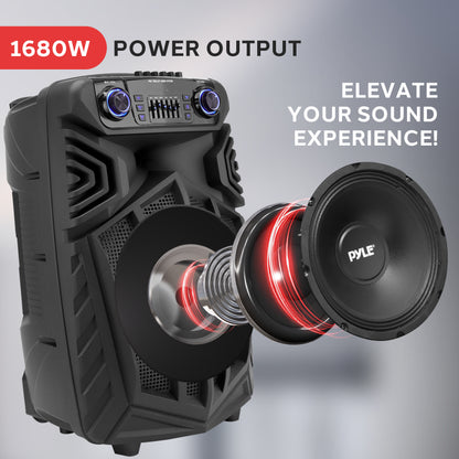 Enceinte PA portable de 15” 