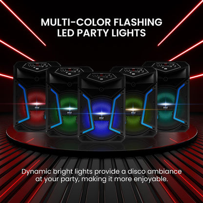 product image number 4 for Pyle Portable Bluetooth Pa Speaker System Kit