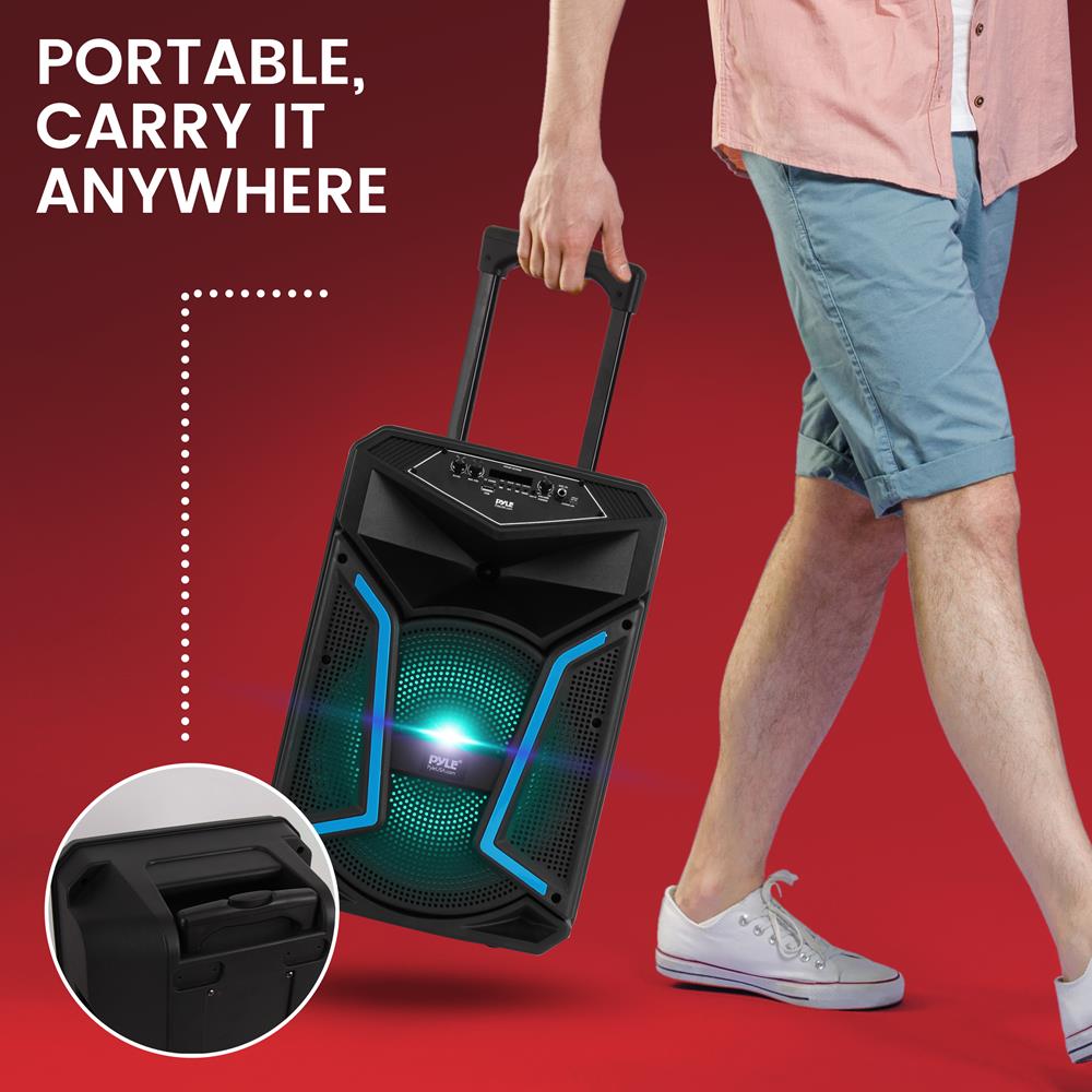 product image number 6 for Pyle Portable Bluetooth Pa Speaker System Kit