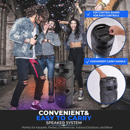 Haut-parleur PA portable sans fil 