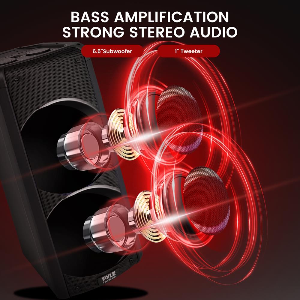 product image number 2 for Pyle Portable Wireless Pa System