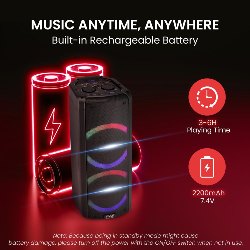 product image number 5 for Pyle Portable Wireless Pa System