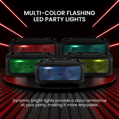 Enceinte stéréo DJ Boombox sans fil BT 