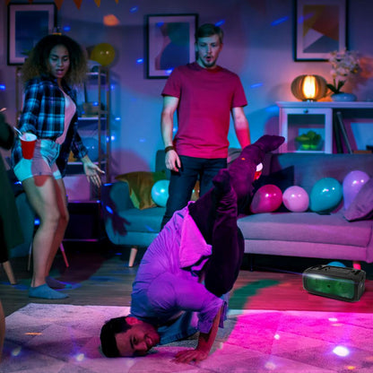 Enceinte stéréo DJ Boombox sans fil BT 