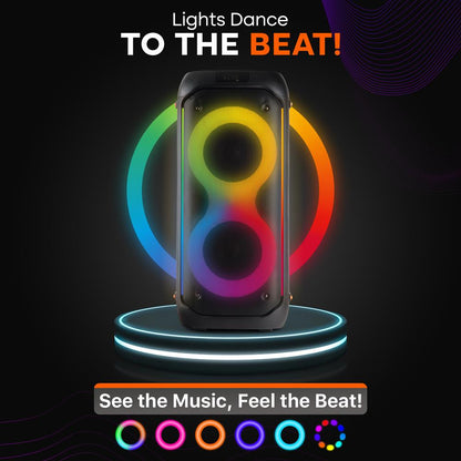 Dual 6.5” Inch Wireless BT Streaming PA