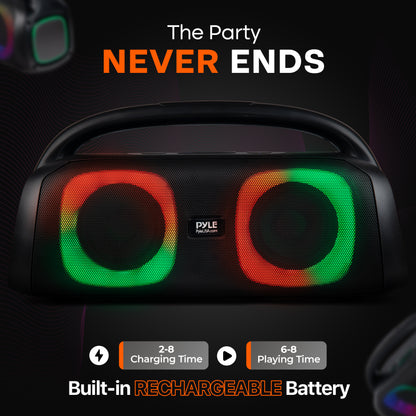 Dual 5” Inch Wireless BT Streaming Boomb