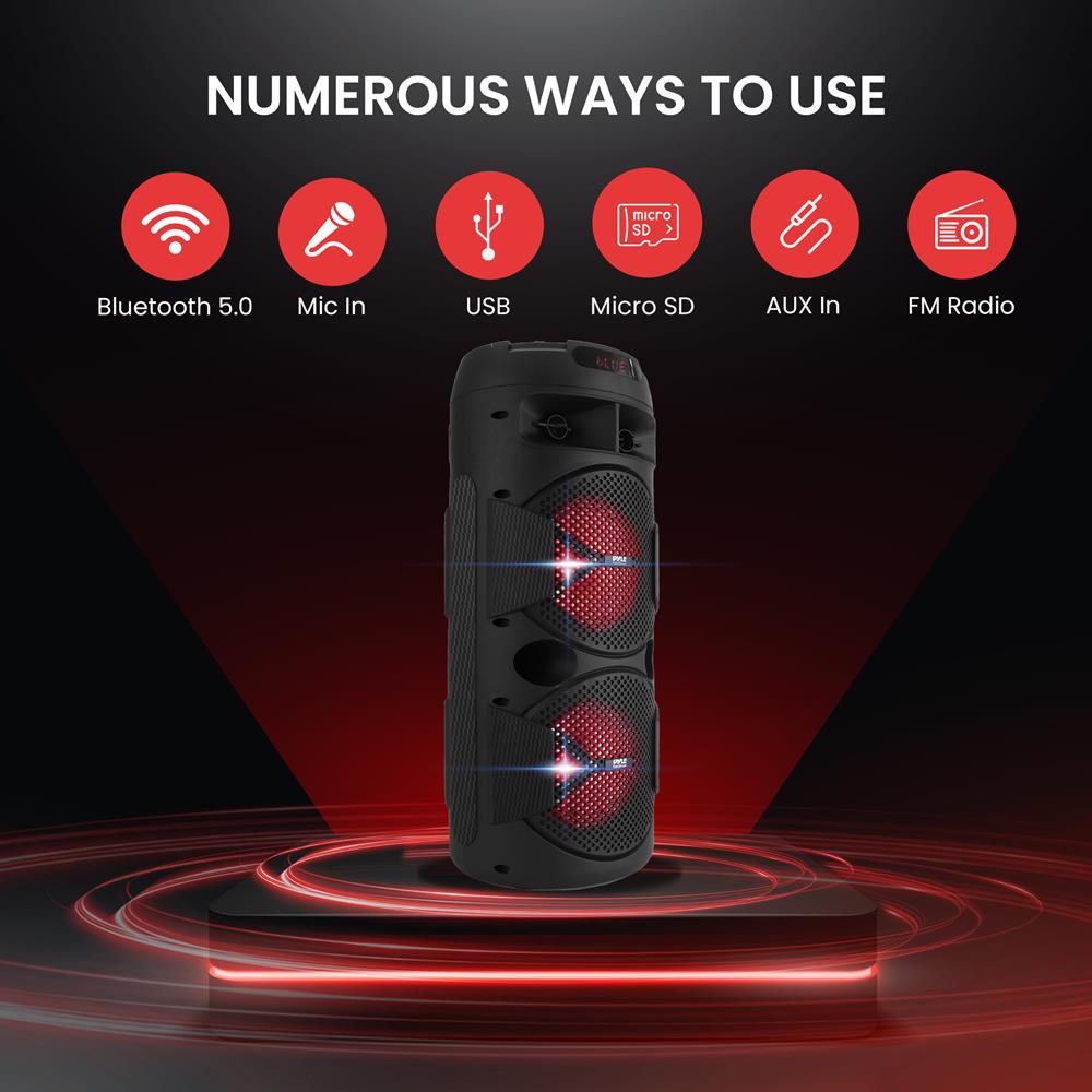 product image number 3 for Pyle Wireless Portable Pa Speaker