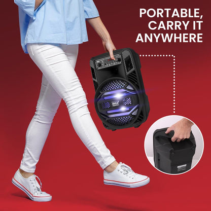 8” Portable PA Speaker