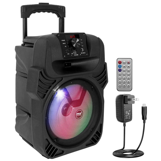 Portable Bluetooth PA Speaker 400W Rechargeable LED Lights