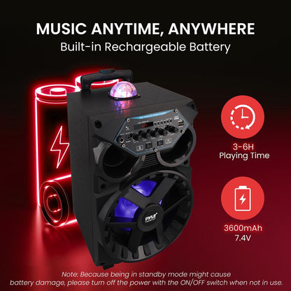 8‚Äù Portable Pa Speaker