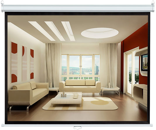 product image number 1 for Pyle 72'' (43''Hx57''W) Manual Self Locking P