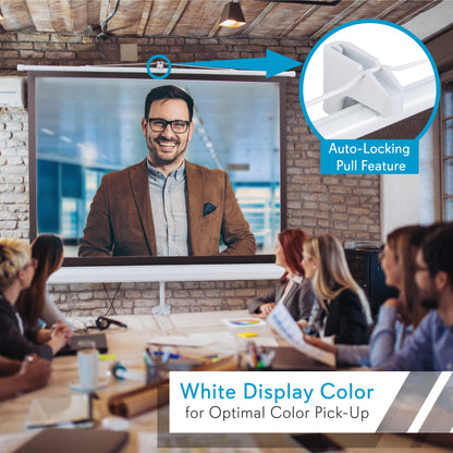 Tripod Stand Projector Screen, 50-inch