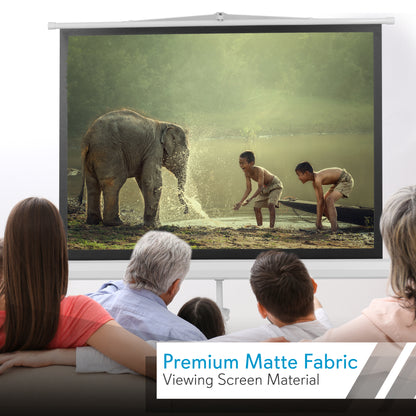 Tripod Stand Projector Screen, 50-inch