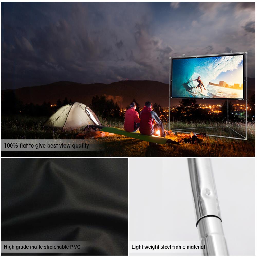 product image number 6 for Pyle Outdoor Projector Screen, 72’’ -Inch
