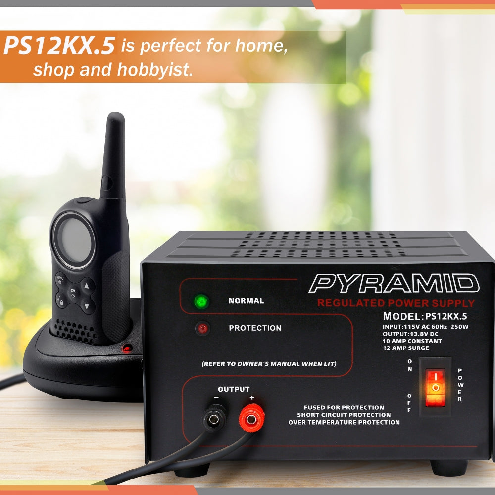 product image number 5 for Pyramid 10 Amp Hobbyist Bench Power Supply