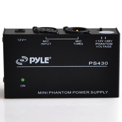 product image number 2 for Pyle 48V Phantom Power Supply