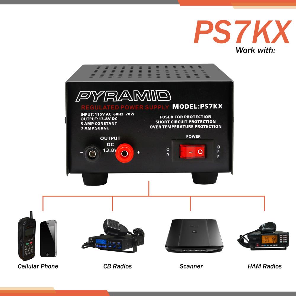 product image number 4 for Pyramid 5 Amp Hobbyist Bench Power Supply