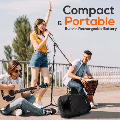 Portable Pa Speaker & Microphone System