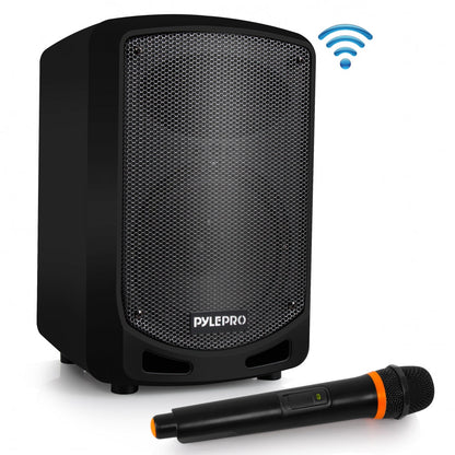 Bluetooth Karaoke PA Speaker, Portable 600W, Rechargeable, Wireless Mic