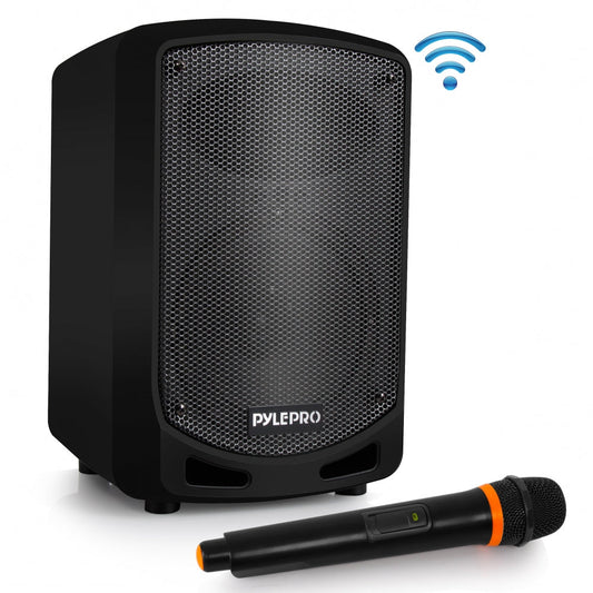 Bluetooth Karaoke PA Speaker, Portable 600W, Rechargeable, Wireless Mic