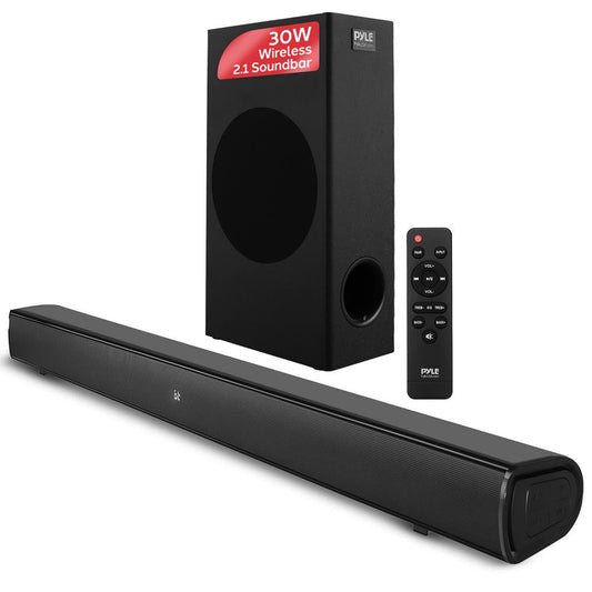 2.1 Tabletop Soundbar System, Bluetooth, Digital Amp, LED Display