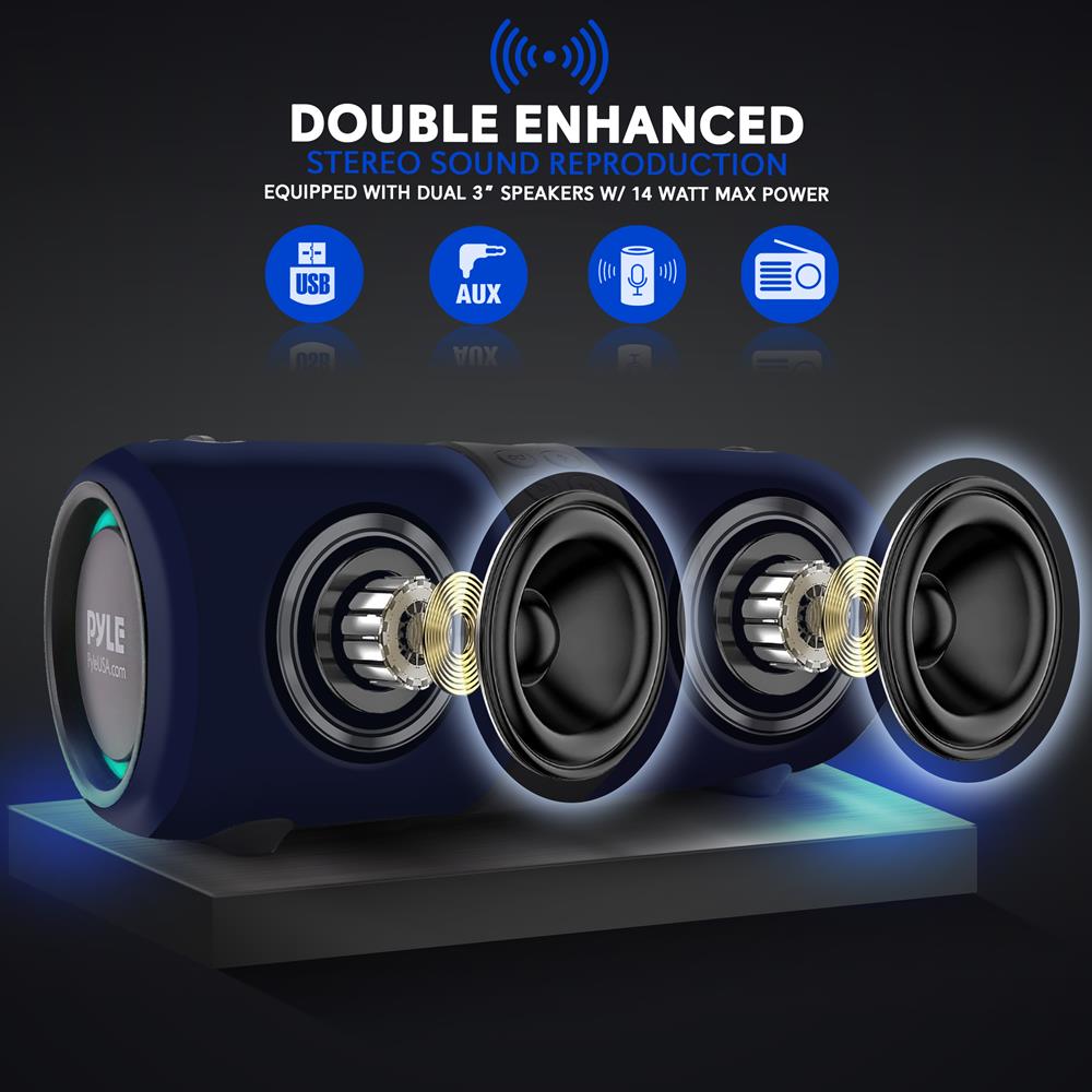 product image number 4 for Pyle Wireless Bt Speaker Radio System