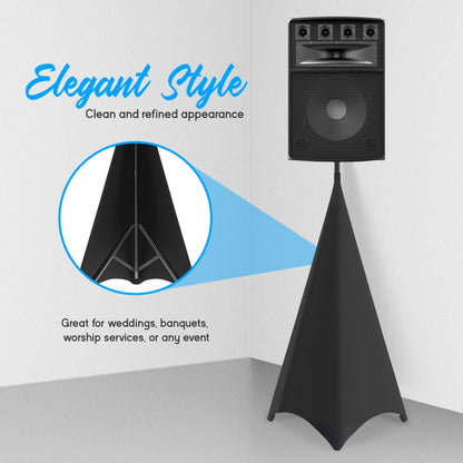 product image number 2 for Pyle Dj Speaker / Light Stand Scrim, 2-Sided