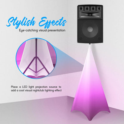 product image number 2 for Pyle Dj Speaker / Light Stand, 2-Sided