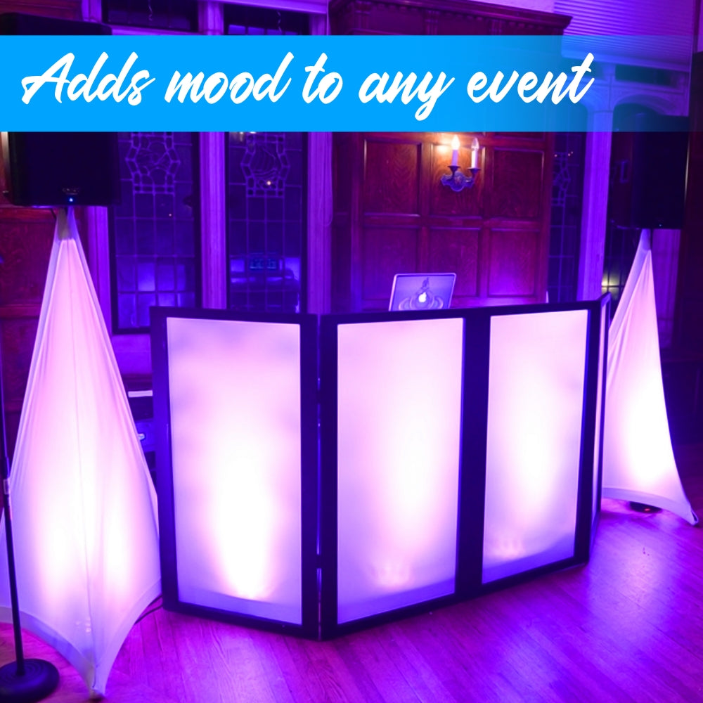 product image number 8 for Pyle Dj Speaker / Light Stand Scrim, 3-Sided