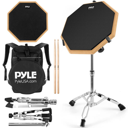 product image number 1 for Pyle Practice Drum Kit