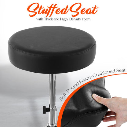 product image number 3 for Pyle Double-Support Drum Stool