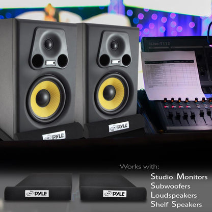 product image number 6 for Pyle Pro Audio Studio Speaker Risers