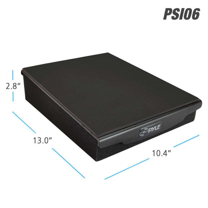 product image number 3 for Pyle Sound Isolation Dampening Speaker Riser