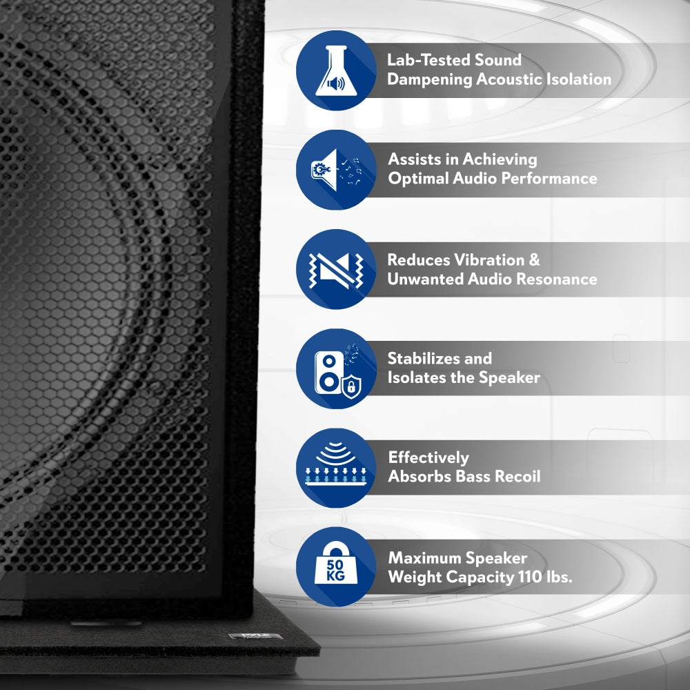 product image number 3 for Pyle Stage & Studio Pa Speaker Platform Base
