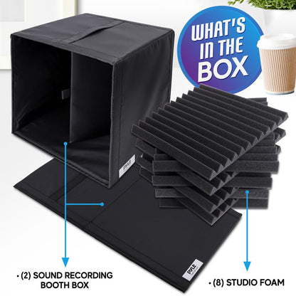 product image number 7 for Pyle Sound Recording Booth Box