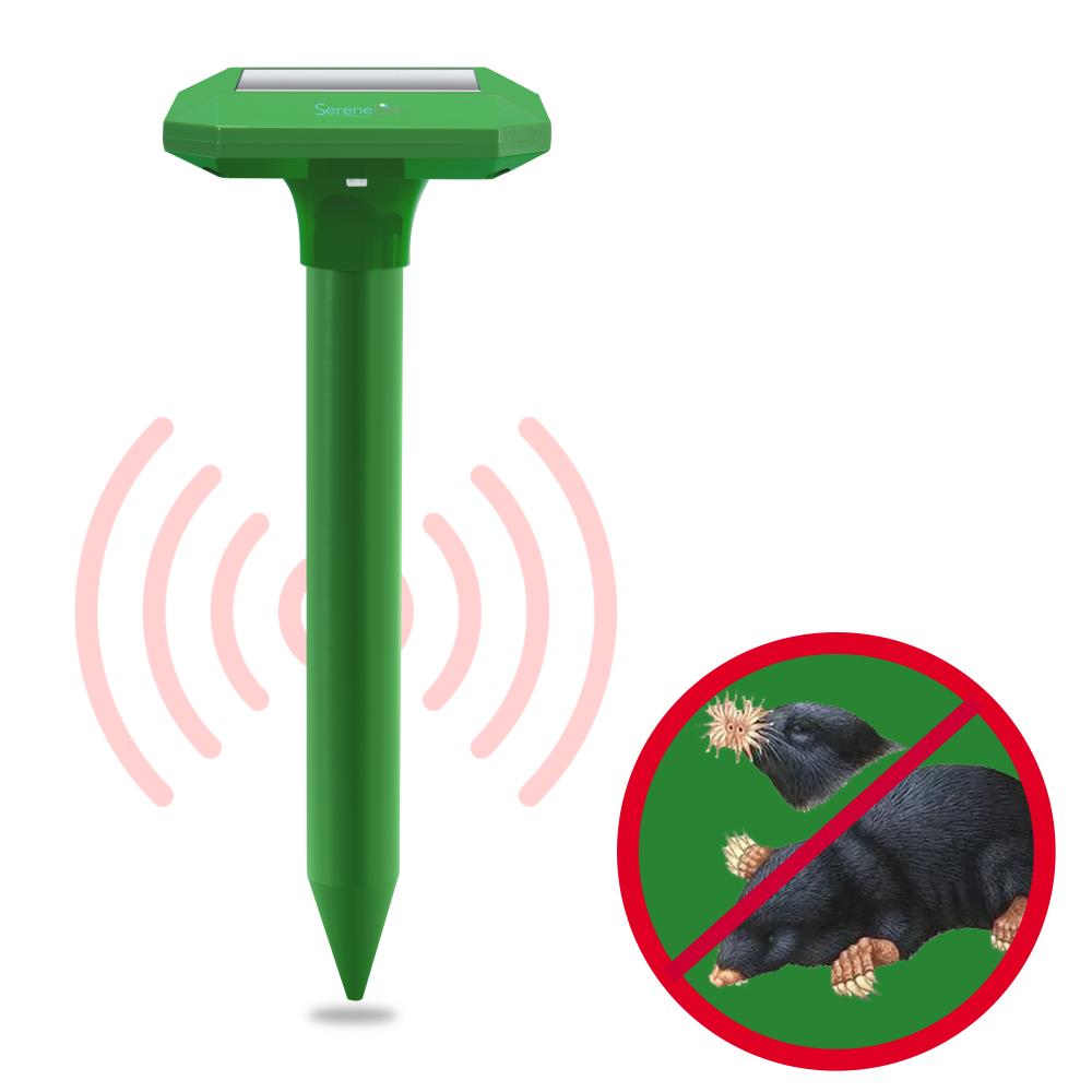 product image number 1 for SereneLife Solar Power Mole Repeller