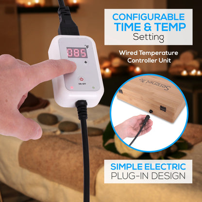 product image number 4 for SereneLife Hot Stone Massage Kit