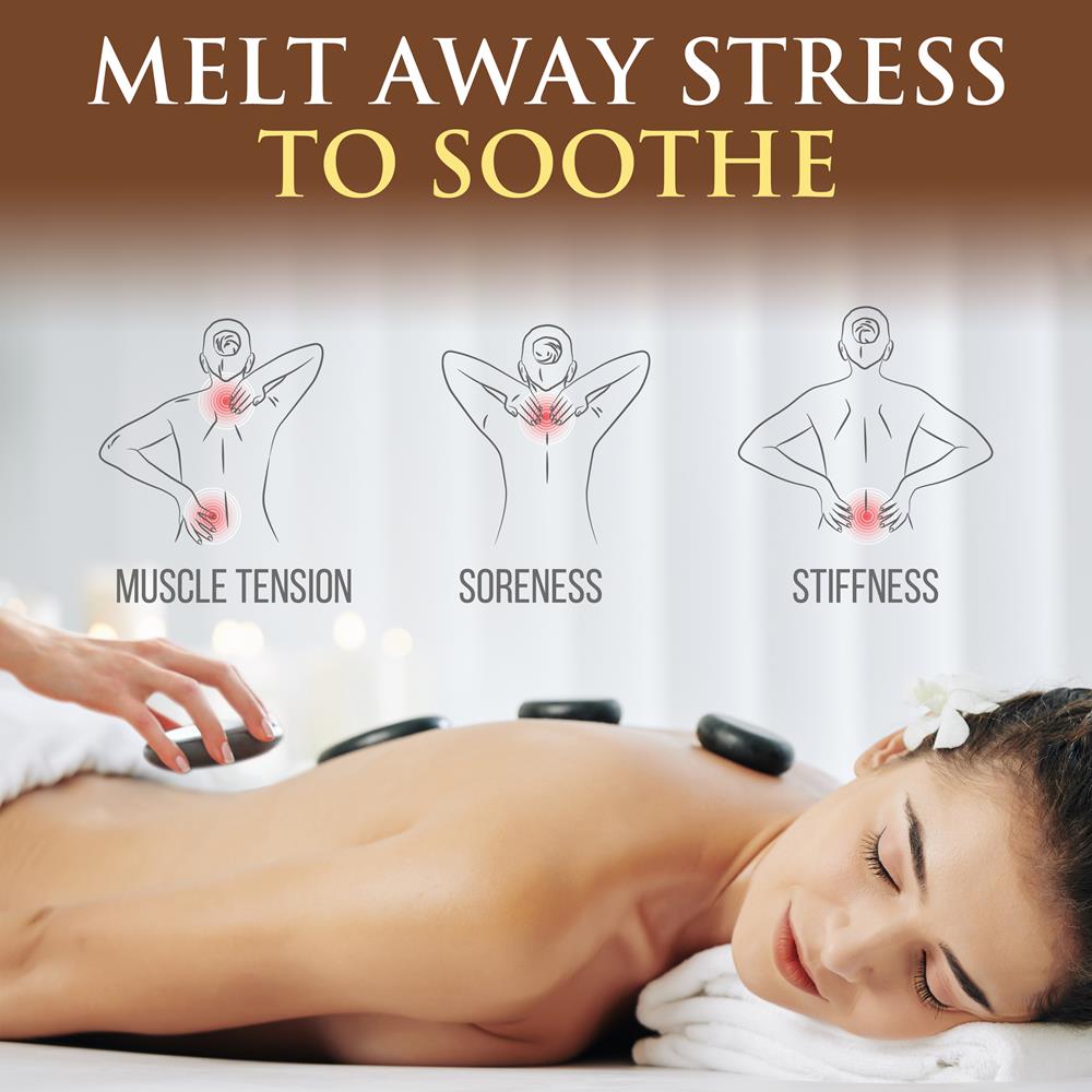 product image number 8 for SereneLife Hot Stone Massage Kit