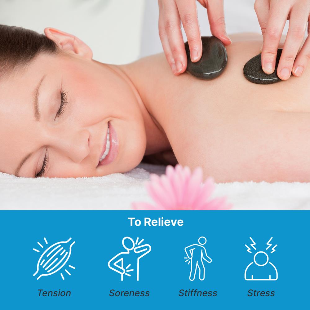 product image number 3 for SereneLife Large Massage Stones